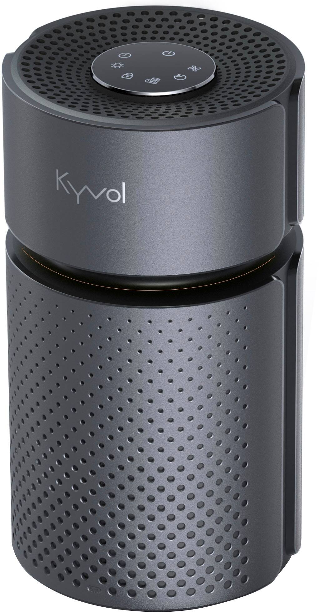 Alt View 12. Kyvol - 215 Sq. Ft P5 HEPA Air Purifier - Gray.