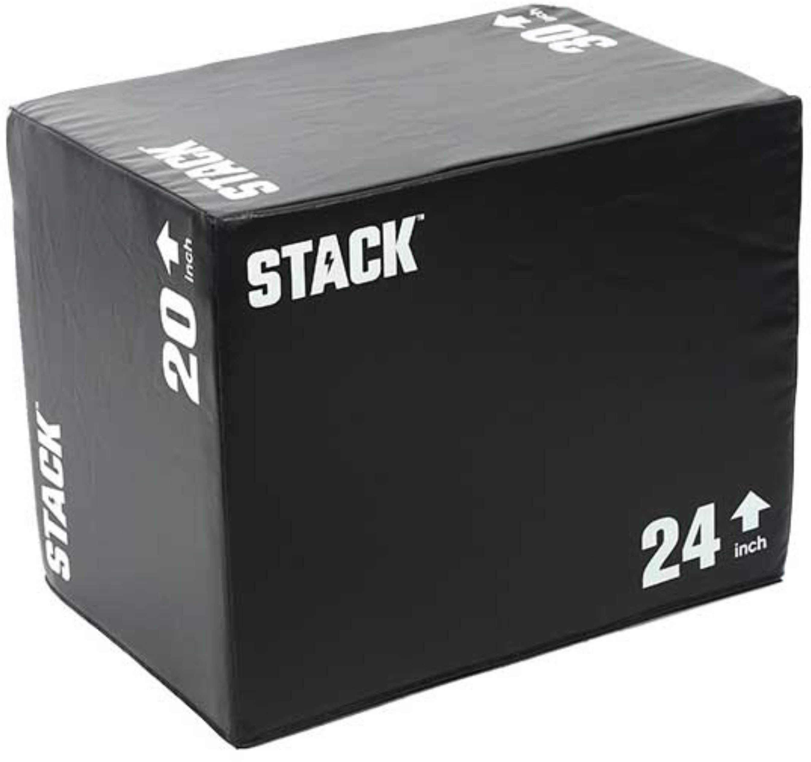Best Buy: Stack Fitness Stack 3-in-1 Plyometric Jump Box Black JMPBOX