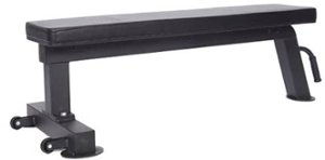 Stack Fitness - Stack Heavy Duty Flat Bench - Black - Front_Zoom