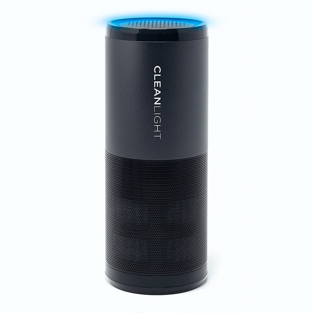 Angle View: KeySmart - CleanLight Air UV Air Purifier - Black