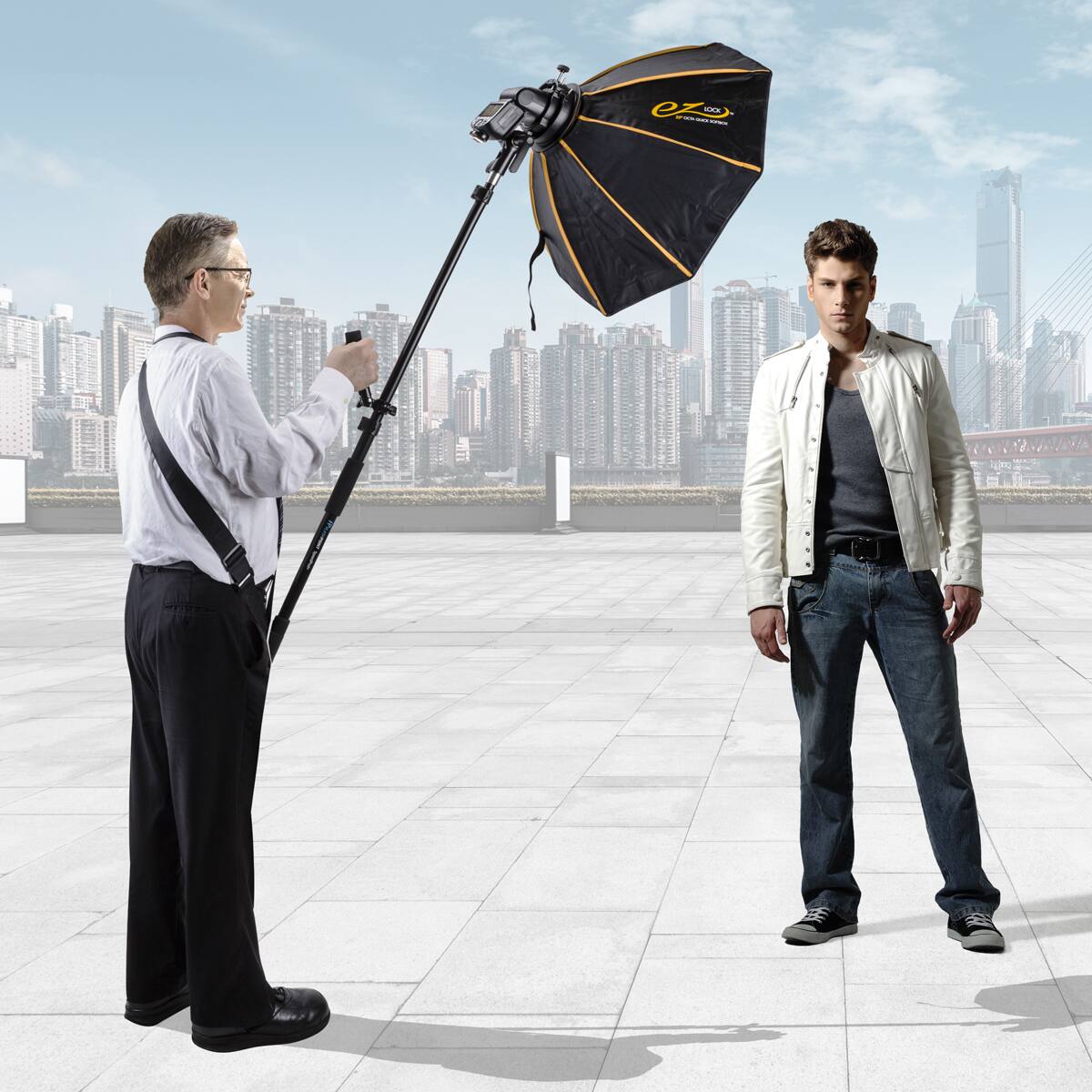 Alt View 7. Flashpoint - Flashpoint SpeedPod+ Telescopic Handle.