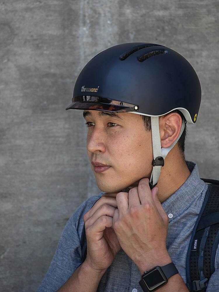 Alt View 24. Thousand - Chapter Bike Helmet with MIPS - Navy.