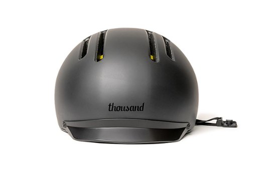 Front Zoom. Thousand - Chapter Bike Helmet with MIPS - Black.