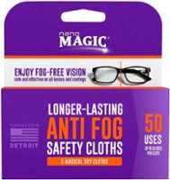 Nano Magic - 5 Pack Anti Fog Safety Dry Cloths - Front_Zoom