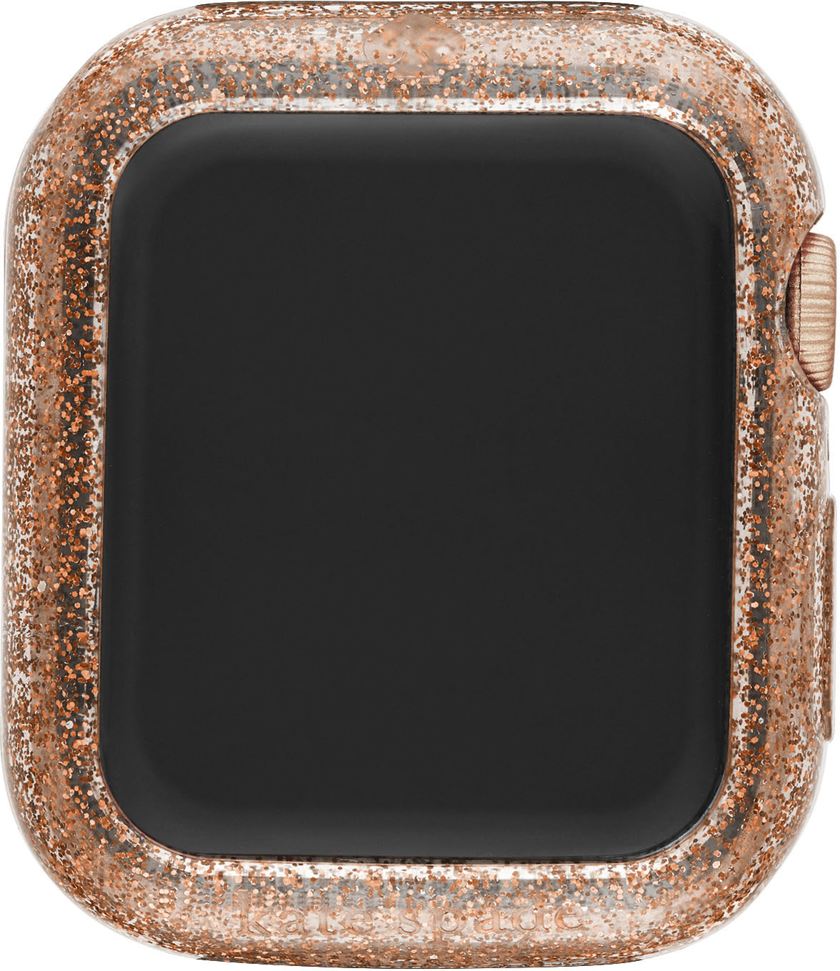 Angle View: Kate Spade New York Rose Gold Glitter 40mm Bumper for Apple Watch® - Rose Gold