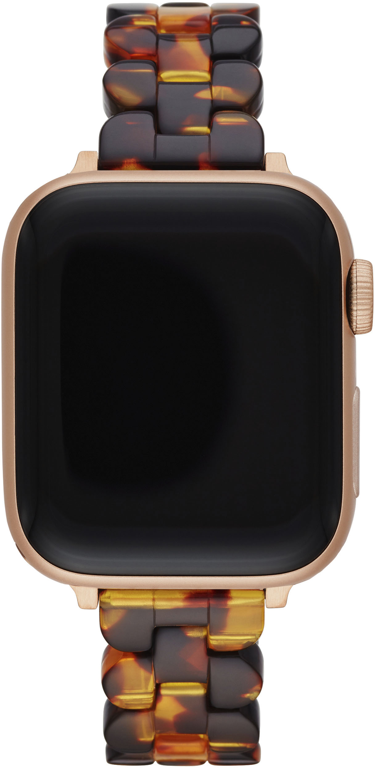 Angle View: Kate Spade New York Scallop Tortoise Acetate 38/40mm Bracelet for Apple Watch® - Tortoise