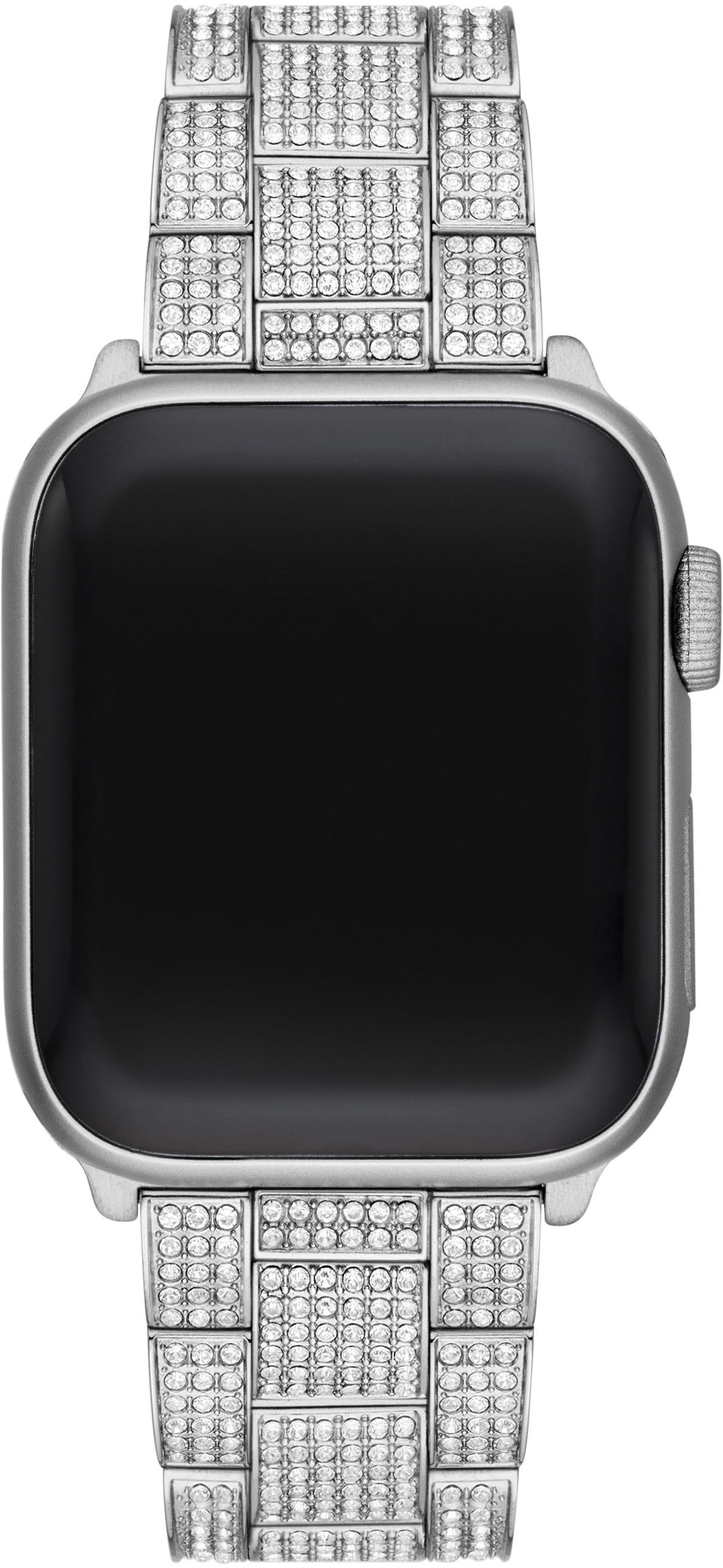 Best Buy: Michael Kors Pavé Silver Stainless Steel 38/40mm Apple Watch®  Bracelet Silver MKS8006