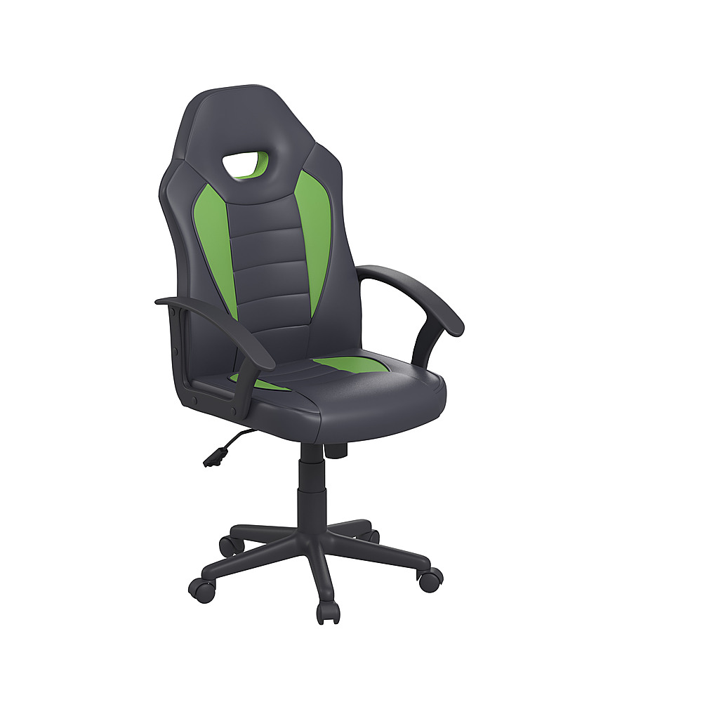 Angle View: Lifestyle Solutions - Wilson Gaming Chair in - Green