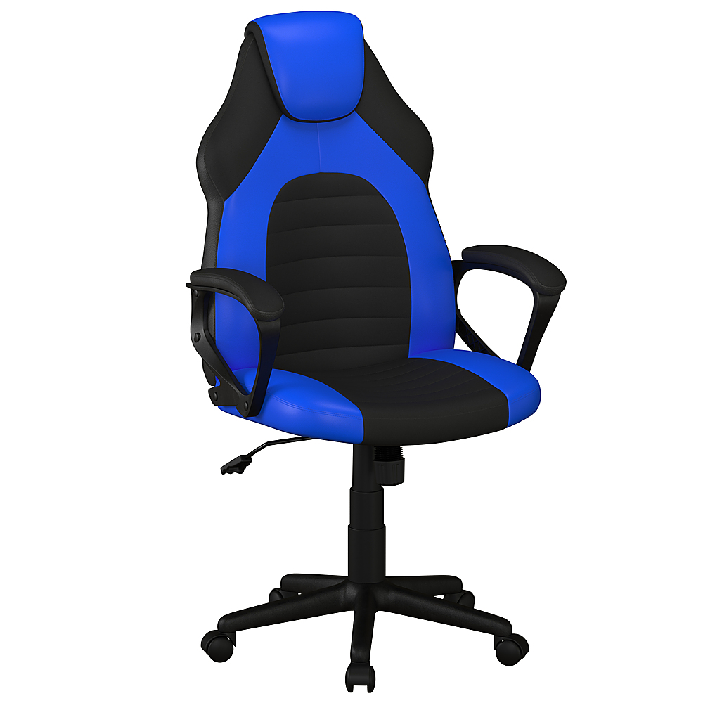Angle View: Lifestyle Solutions - Ollie Gaming Chair in - Blue