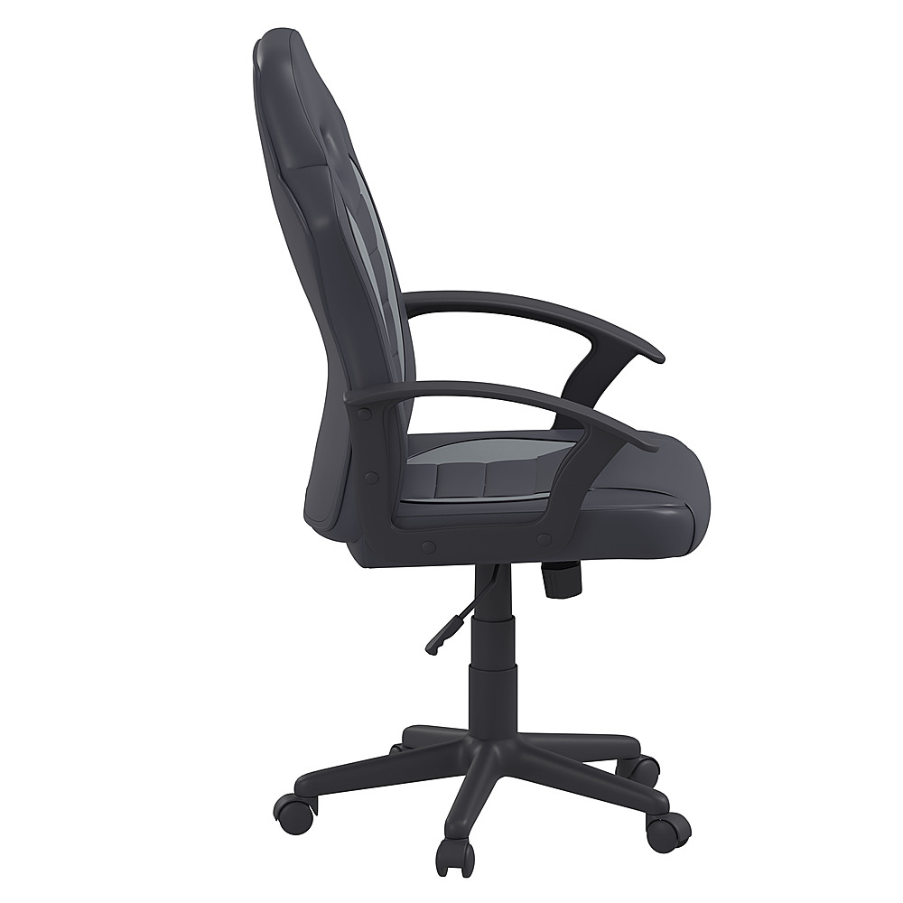 Left View: Lifestyle Solutions - Wilson Gaming Chair in - Grey