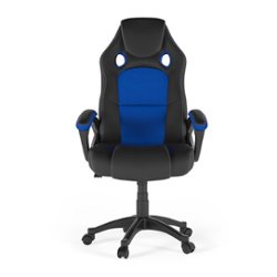 Lifestyle Solutions - Eldridge Gaming Chair - Blue - Front_Zoom