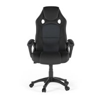 Lifestyle Solutions - Eldridge Gaming Chair - Grey - Front_Zoom
