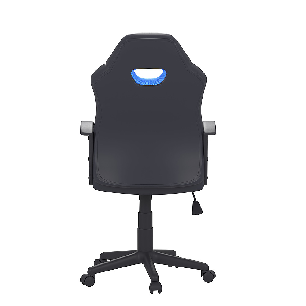 Left View: Lifestyle Solutions - Wilson Gaming Chair in - Blue