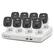 Alt View 17. Swann - Home 1080p, 8-Channel, 8-Camera, Indoor/Outdoor Wired 1080p 1TB DVR Home Security Camera System - White.