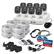 Angle. Swann - Home 1080p, 8-Channel, 8-Camera, Indoor/Outdoor Wired 1080p 1TB DVR Home Security Camera System - White.