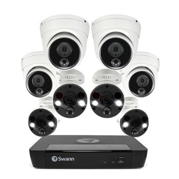 Swann Pro 4K 8-Ch. 4-Cam. Security Surveillance System with 2TB HDD