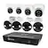 Alt View 23. Swann - Pro 4K, 8-Channel, 4-Bullet & 4-Dome Camera Indoor/Outdoor PoE Wired 4K UHD 2TB HDD NVR Security Surveillance System - White.