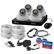 Angle. Swann - Home 8-Channel, 4-Dome Cameras Indoor/Outdoor Wired 4K UHD 2TB DVR Security Camera Surveillance System - White.