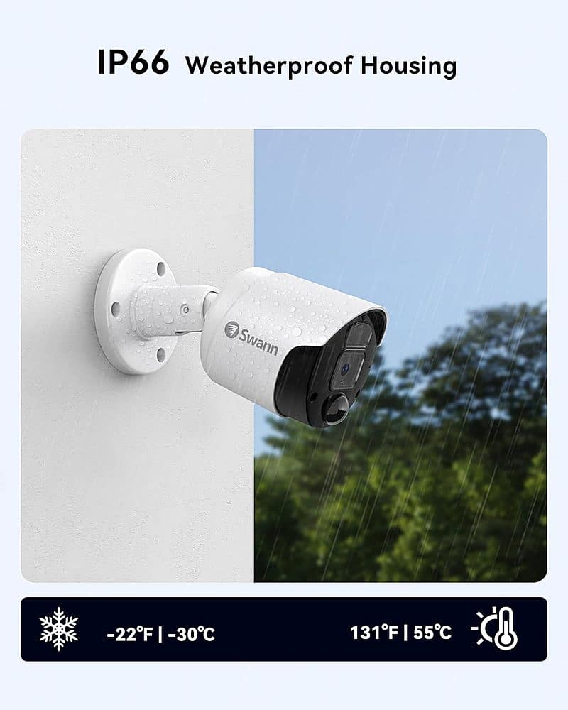 IP66 Weatherproof Housing Swann -22F I -30C 131F I 55C