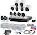 Angle. Swann - Pro 4K, 16-Channel, 6-Bullet & 6-Dome Camera Indoor/Outdoor PoE Wired 4K UHD 2TB HDD NVR Security Surveillance System - White.