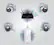 Left. Swann - 1080p Wi-Fi NVR Security System, 8-Channel, 4-Bullet Indoor/Outdoor 1TB HDD - White.