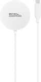 Best Buy essentials™ - Magnetic 7.5W Wireless Charger for iPhone 16/15/14/13/12 Series MagSafe Compatible Devices - White