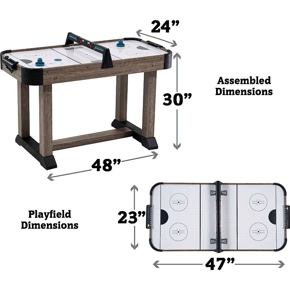 Alt View 11. Hall of Games - 4' Charleston Air Powered Hockey Table With Pusher and Puck Set.