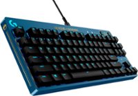 Best Buy: Logitech G PRO TKL Wired Mechanical GX Brown Tactile Gaming Keyboard with RGB Backlighting League of Legends, Blue 920-010533