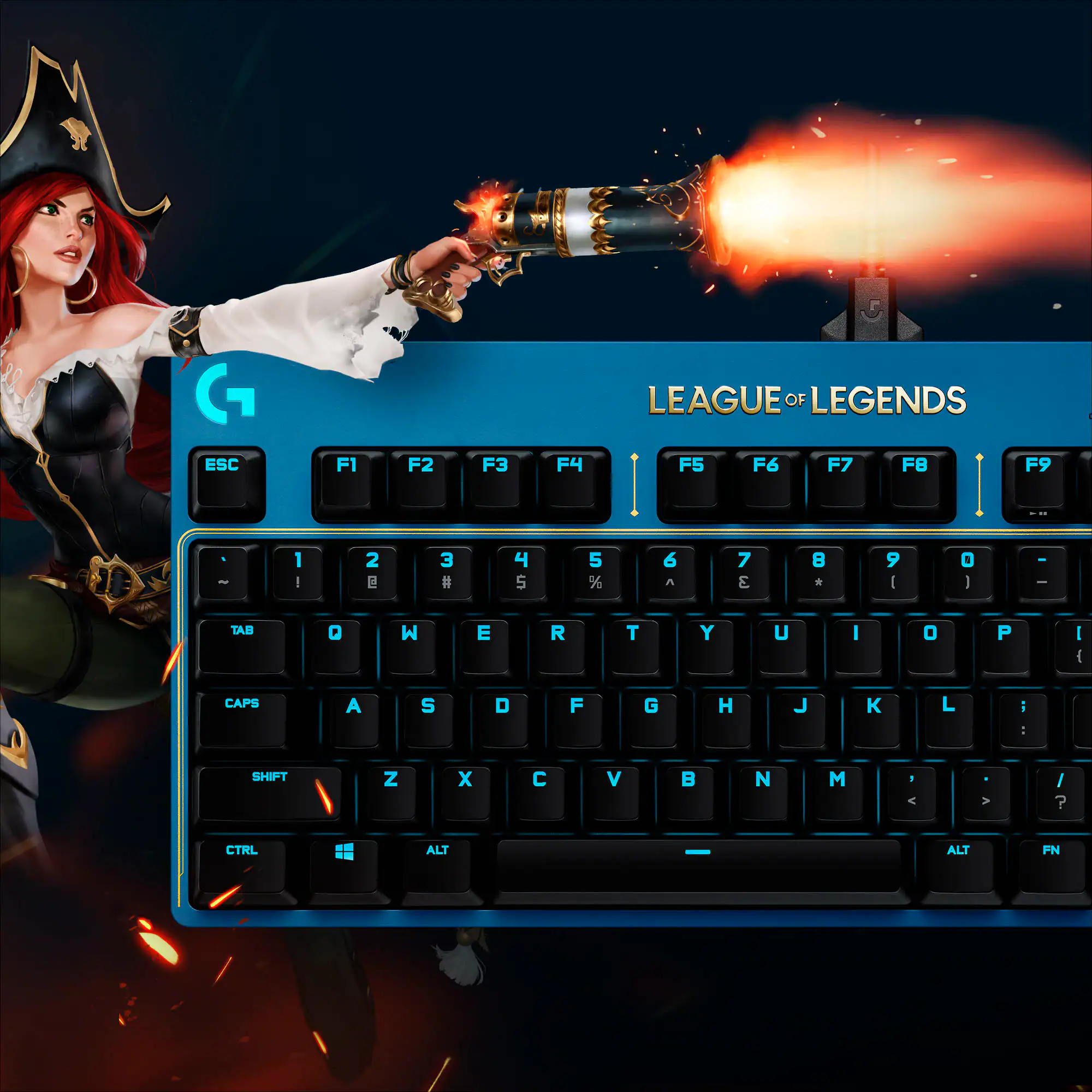 League of Legends keyboard.