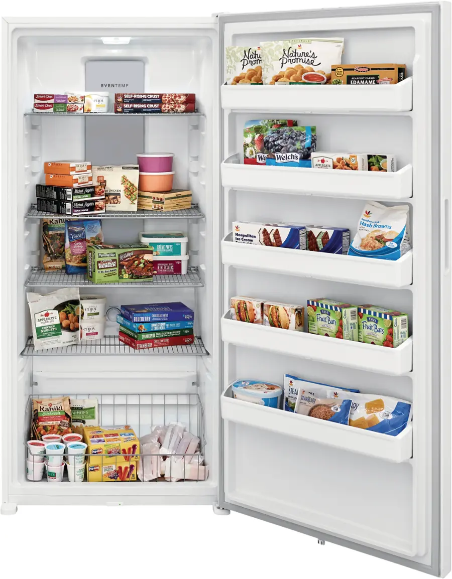 Alt View 12. Frigidaire - 20.0 Cu. Ft. Upright Freezer - White.