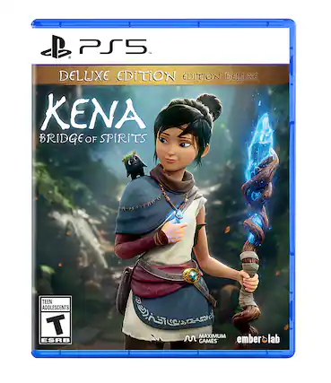 Front. Maximum Games - Kena: Bridge of Spirits. - T (Teen 13+)