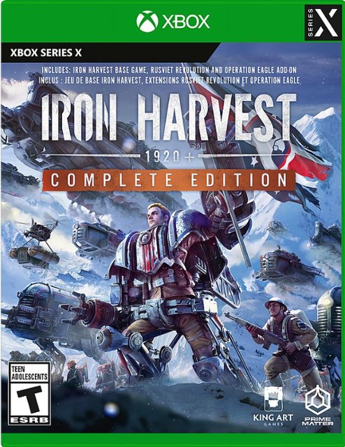 Front Zoom. Iron Harvest Complete Edition - Xbox Series X.