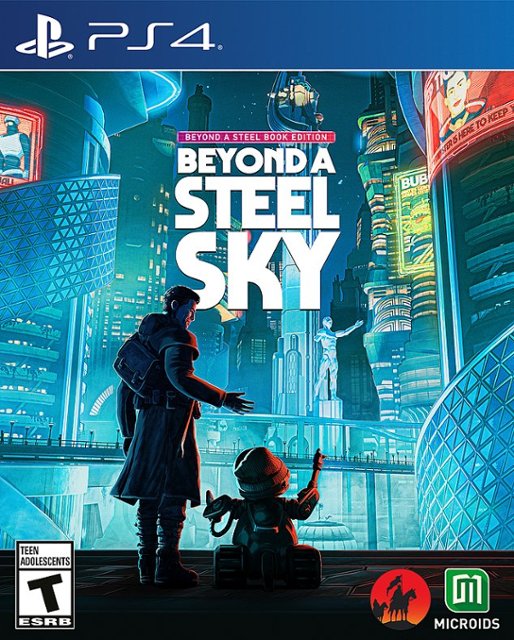 Front Zoom. Beyond a Steel Sky: Beyond a Steelbook Edition - PlayStation 4.