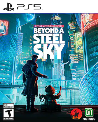 Front. Maximum Games - Beyond a Steel Sky. - T (Teen 13+)