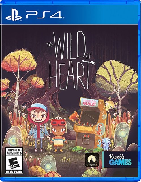 Front Zoom. The Wild at Heart - PlayStation 4.