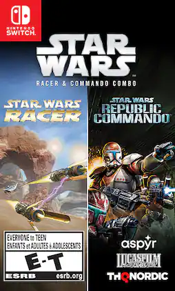 Star Wars Racer and Commando Combo - Nintendo Switch