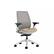 Angle. Steelcase - Series 2 3D Airback Chair with Seagull Frame - Oatmeal/Nickel.
