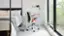 Alt View 13. Steelcase - Series 2 3D Airback Chair with Seagull Frame - Oatmeal/Nickel.