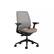 Angle. Steelcase - Series 2 3D Airback Chair with Black Frame - Truffle/Nickel.