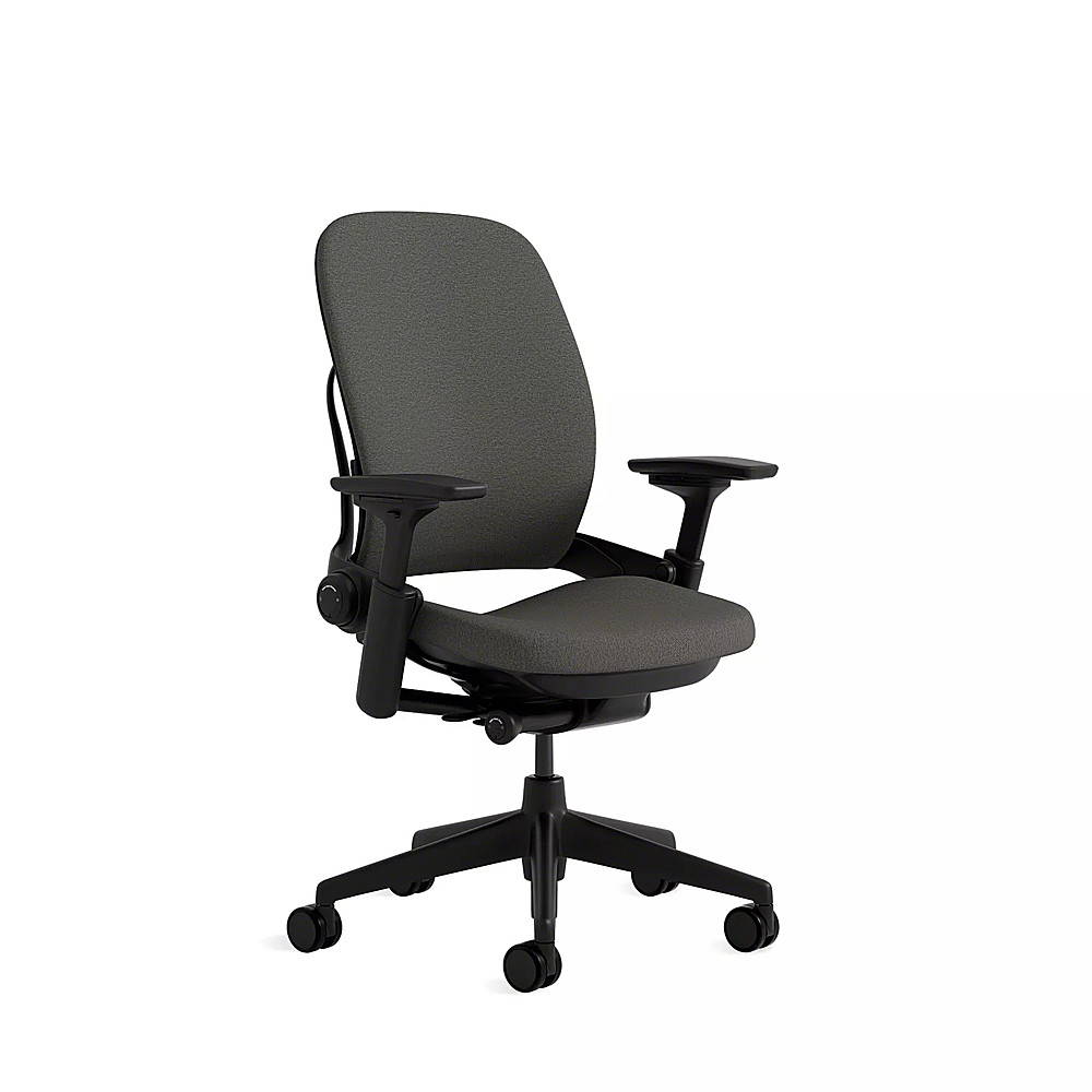 Angle View: Steelcase - Leap Office Chair - Night Owl