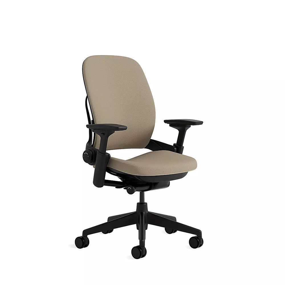 Angle View: Steelcase - Leap Office Chair - Oatmeal