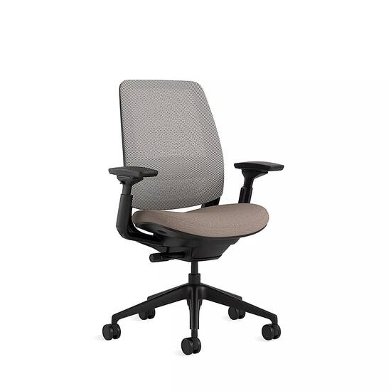 Steelcase Series 2 3D Airback Chair with Black Frame Truffle Nickel