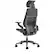 Alt View 11. Steelcase - Gesture Wrapped Back Office/Gaming Chair with Headrest - Night Owl.