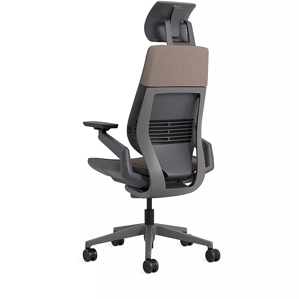  Steelcase Gesture Office Desk Chair with Headrest Plus Lumbar  Support Cogent Connect Lipstick Merlot 5S99 Fabric Standard Black Frame  Hard Floor Casters : Home & Kitchen