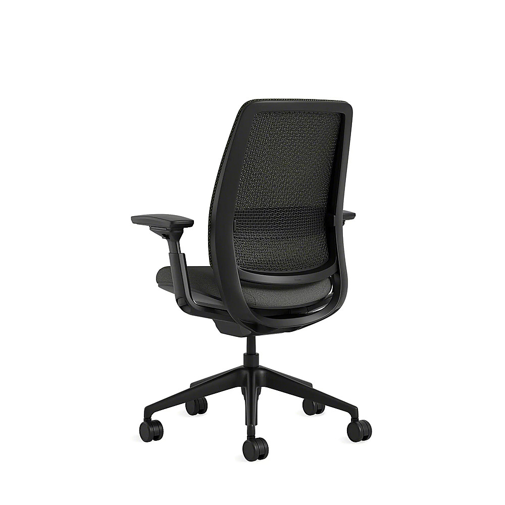 Alt View 11. Steelcase - Series 2 3D Airback Chair with Black Frame - Night Owl/Graphite.