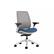 Angle. Steelcase - Series 2 3D Airback Chair with Seagull Frame - Cobalt/Nickel.