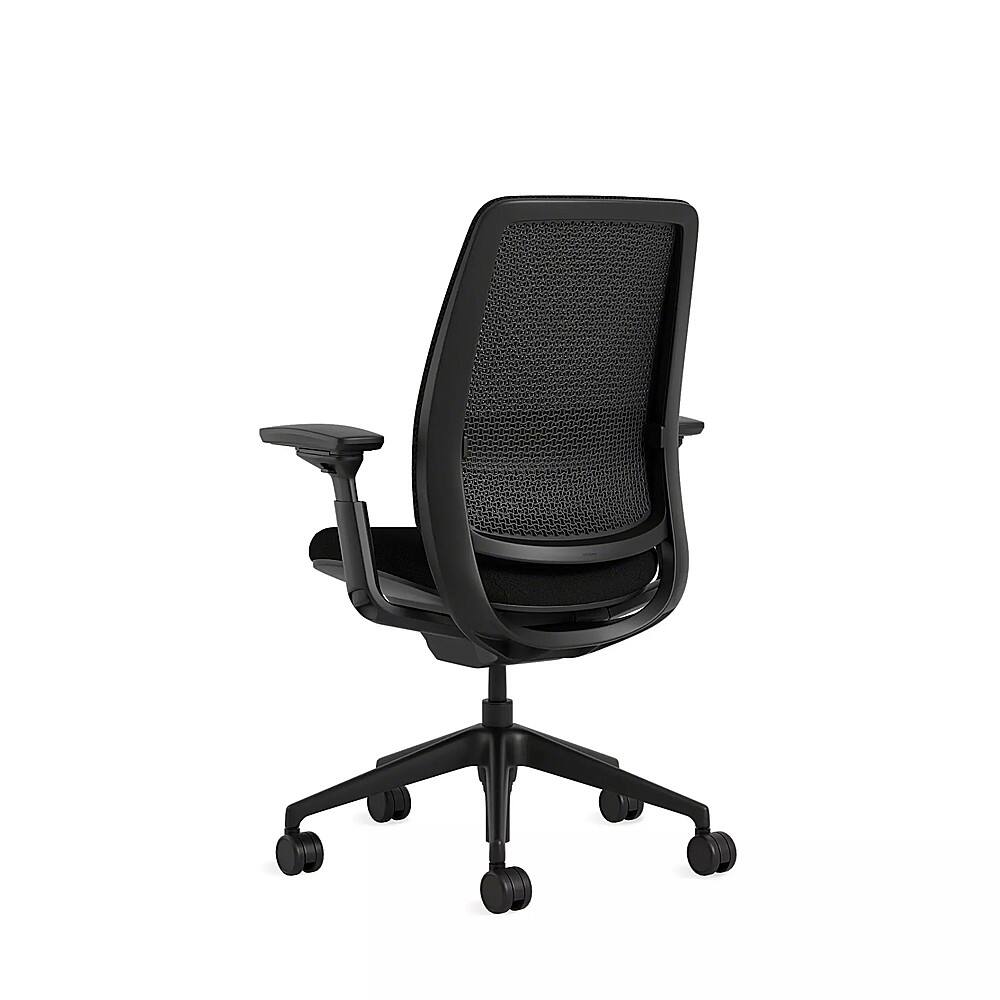 Alt View 11. Steelcase - Series 2 3D Airback Chair with Black Frame - Onyx/Licorice.