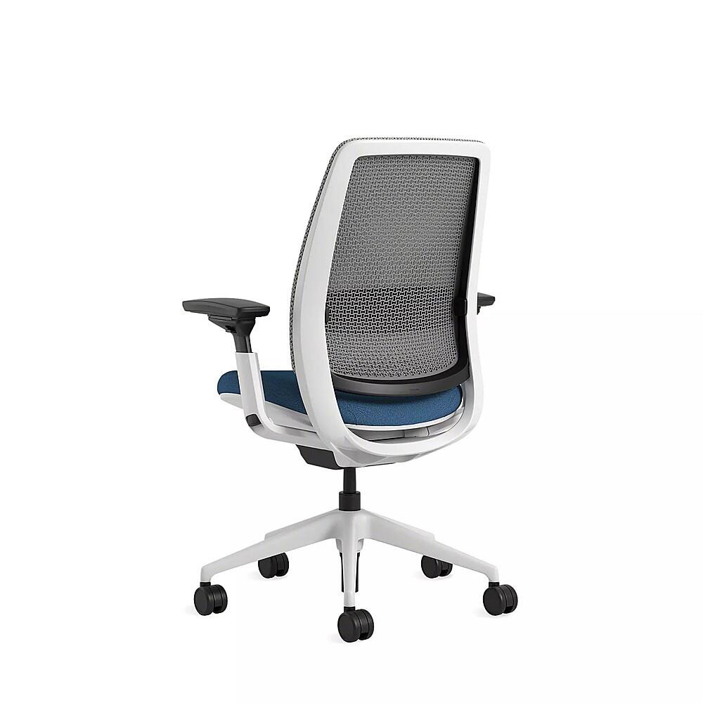 Alt View 11. Steelcase - Series 2 3D Airback Chair with Seagull Frame - Cobalt/Nickel.