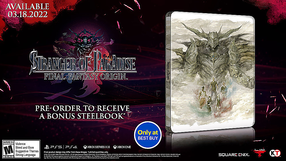 Angle View: Final Fantasy X/X-2 HD Remaster Standard Edition - Nintendo Switch