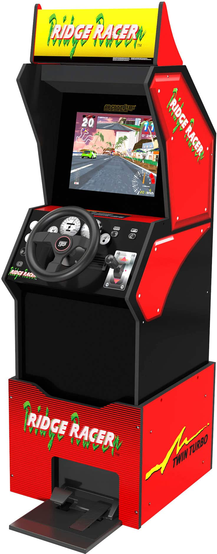 Best Buy: Arcade1Up Ridge Racer Stand Up Arcade RID-A-10175